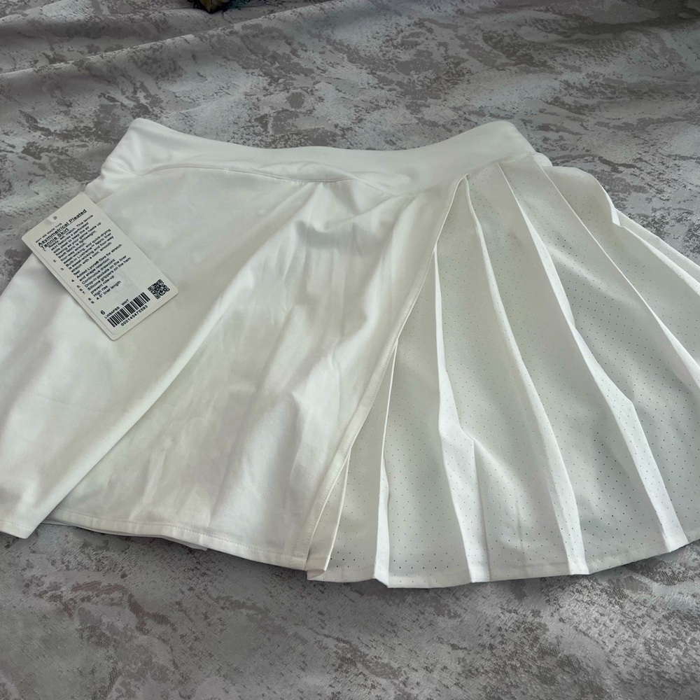 Astmmetrical Pleated Lululemon Tennis Skirt